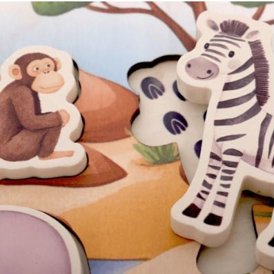 Grow Animals Watering Hole Puzzle (Safari Collection)