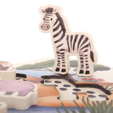 Grow Animals Watering Hole Puzzle (Safari Collection)