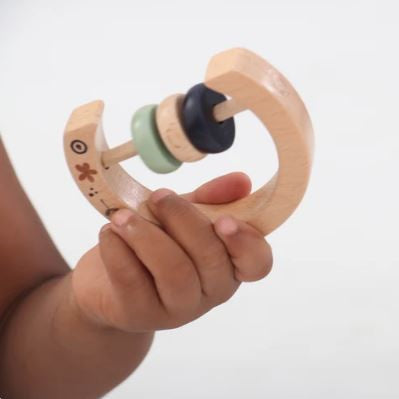 Wooden Baby Rattle