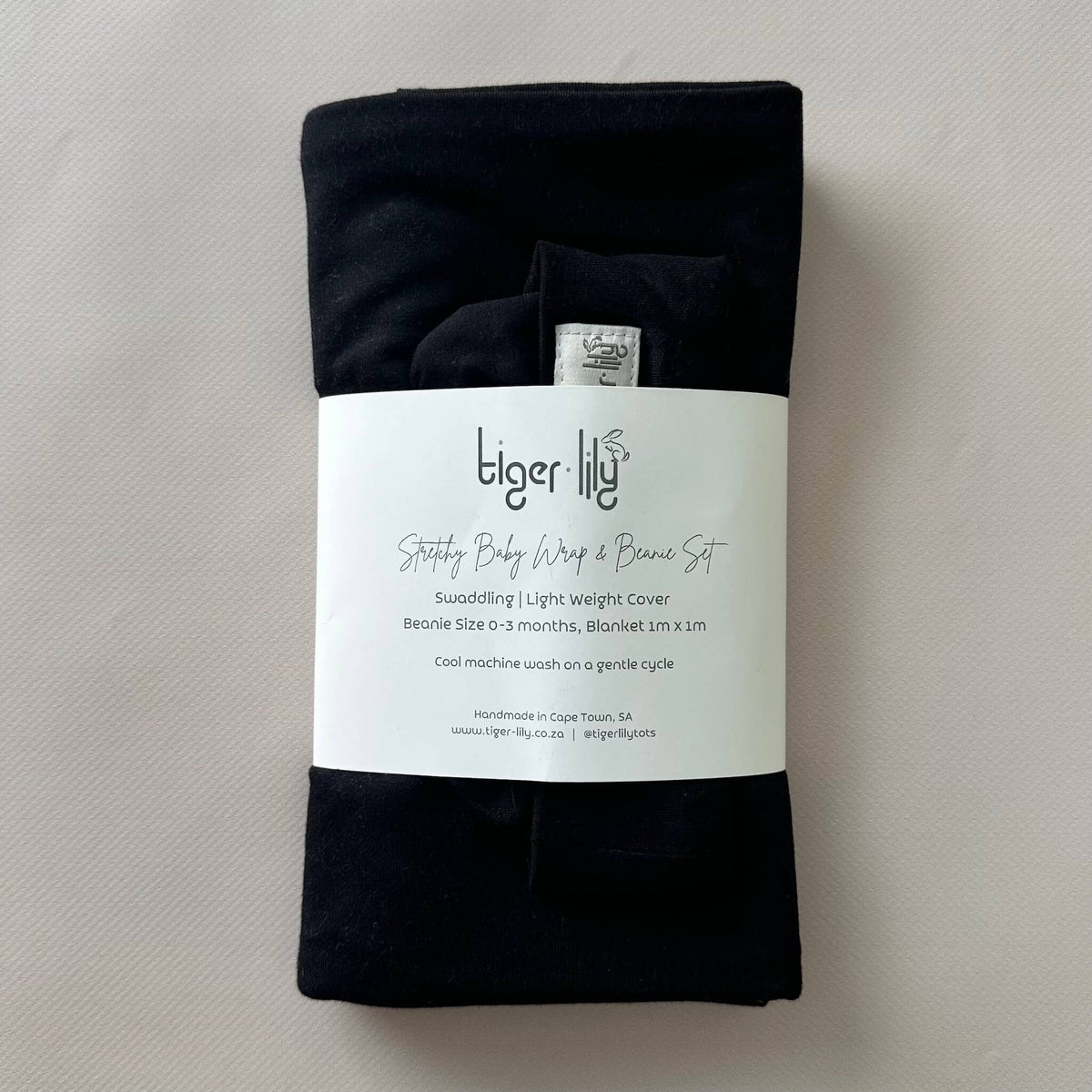 Swaddle & Beanie Set