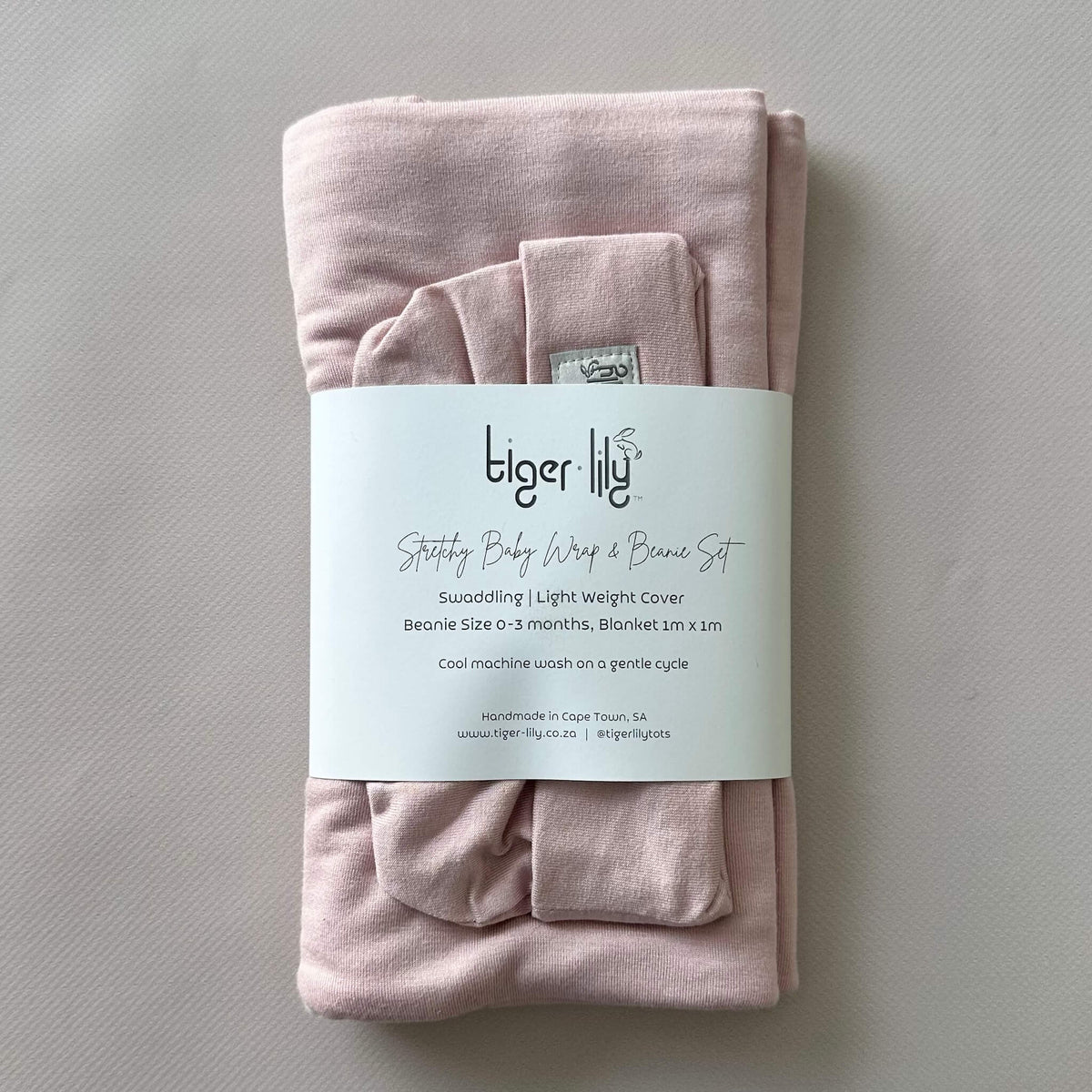 Swaddle & Beanie Set