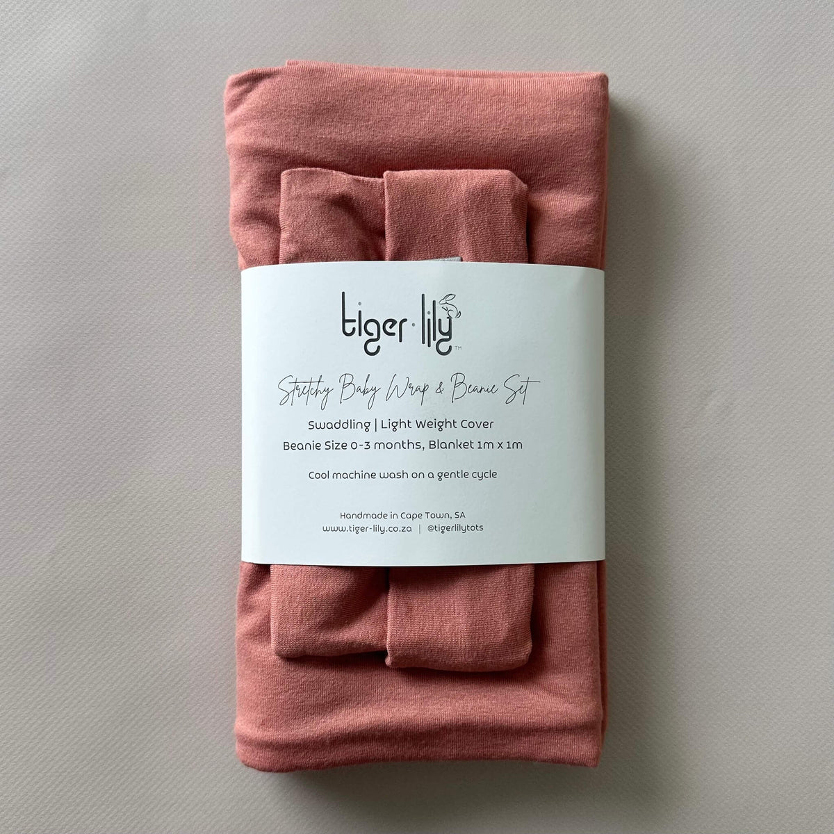 Swaddle & Beanie Set