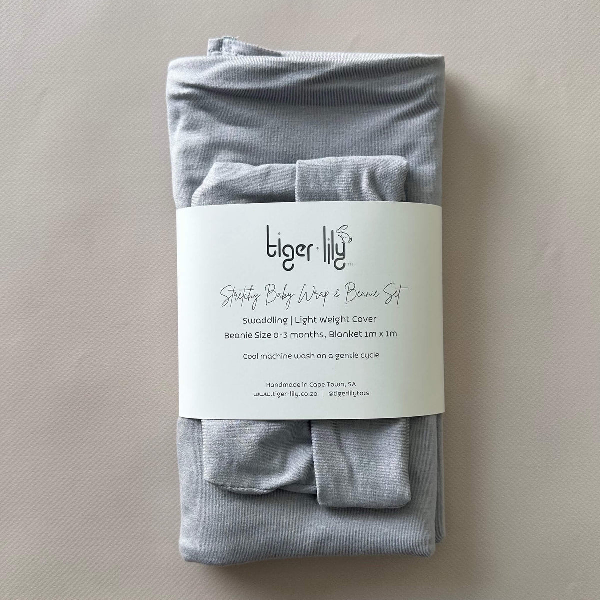 Swaddle & Beanie Set