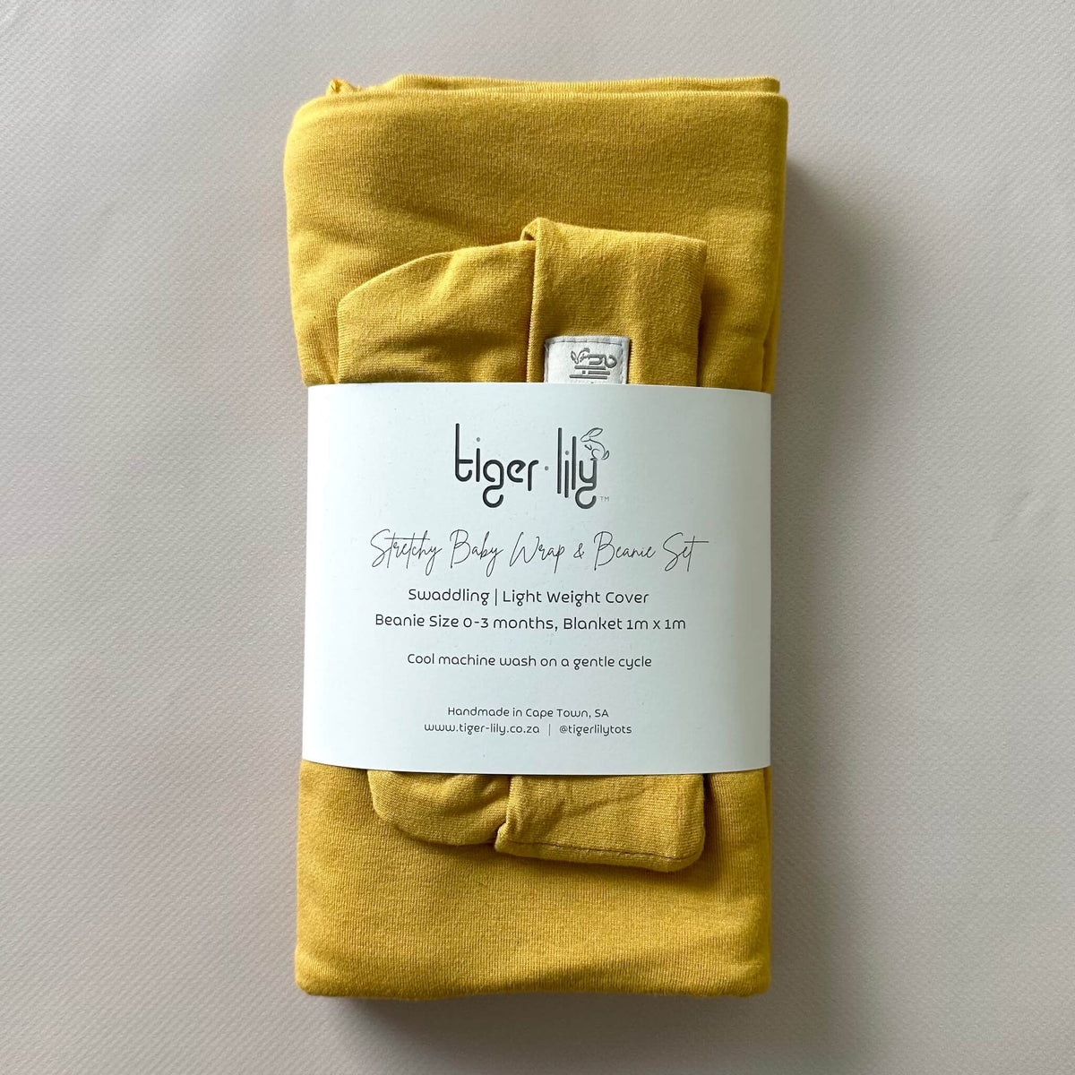 Swaddle & Beanie Set