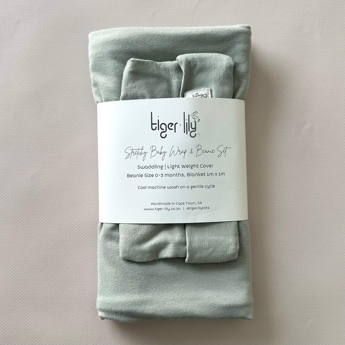 Swaddle & Beanie Set