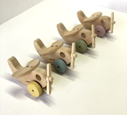 Wooden Aeroplane Wheely