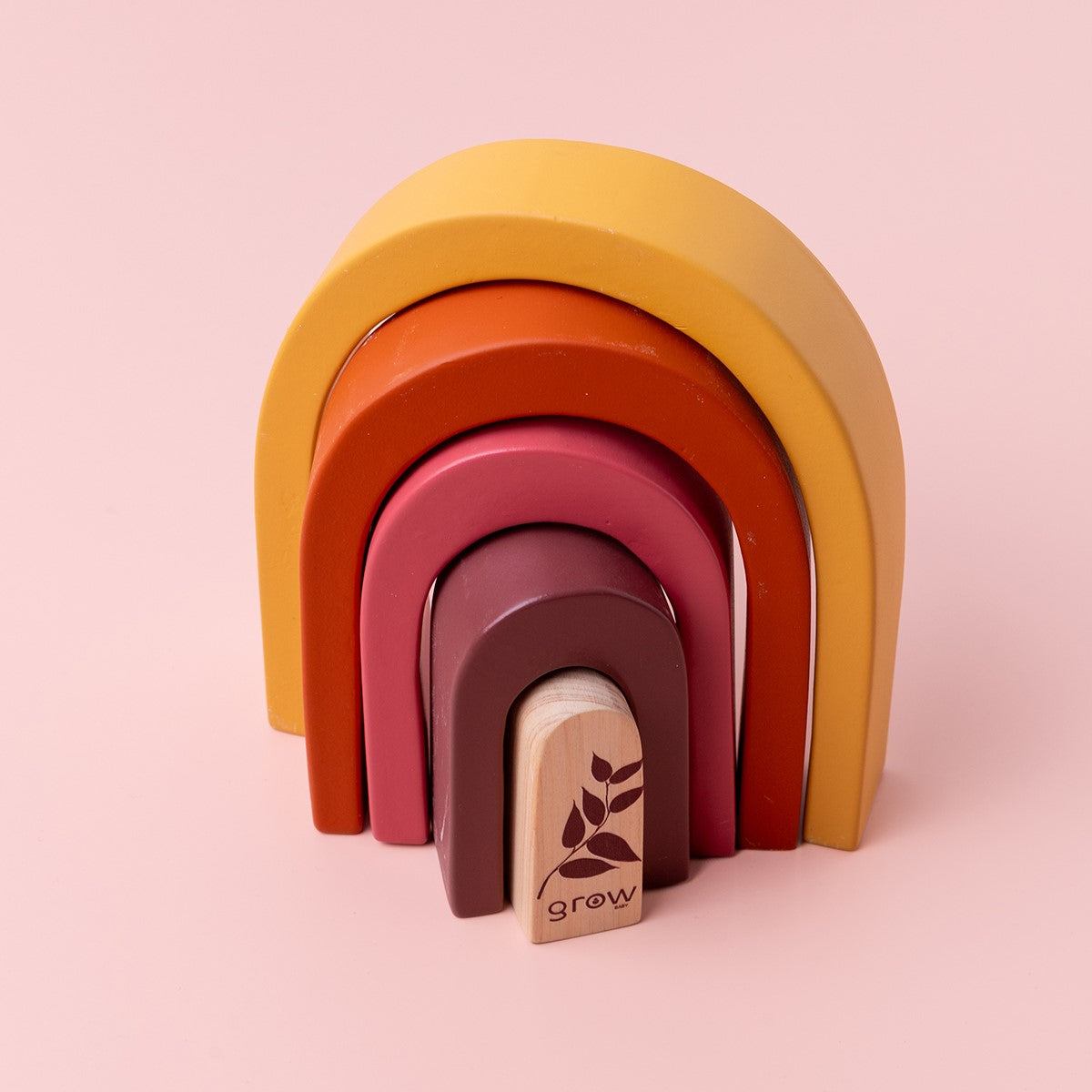 Wooden Rainbow Stacker (Bebe Pure Collection)
