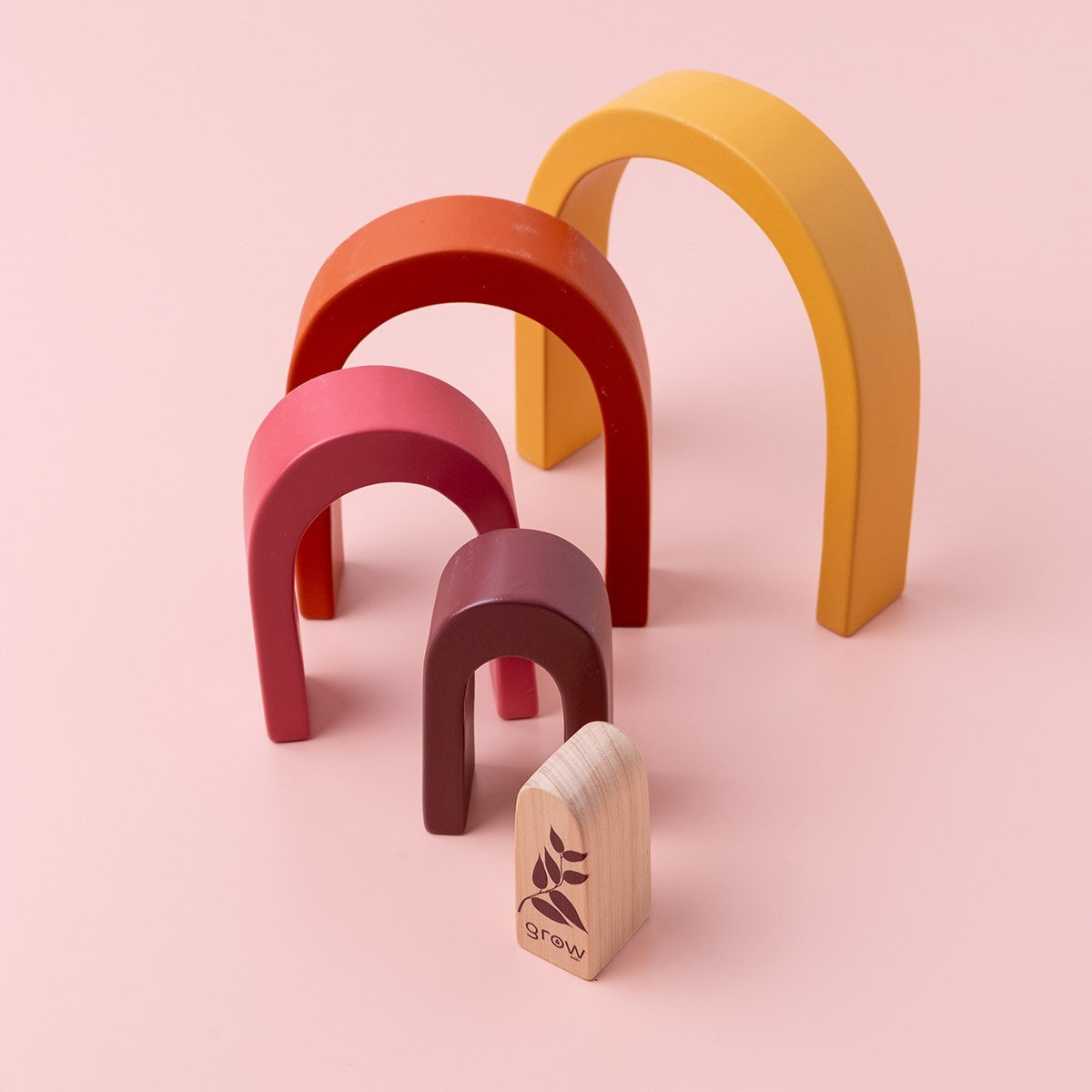 Wooden Rainbow Stacker (Bebe Pure Collection)