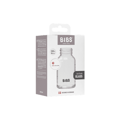 BIBS Glass Baby Bottle ONLY - 120ml