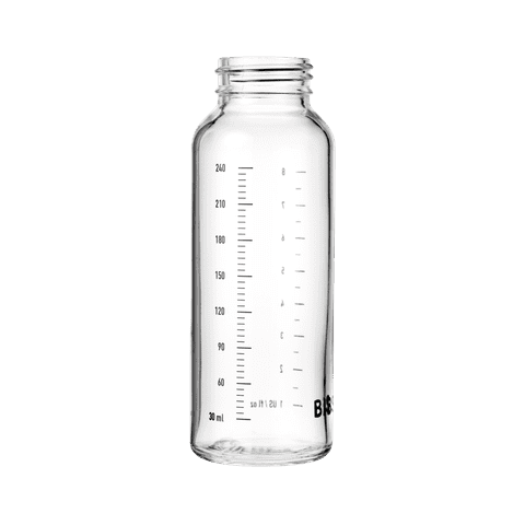 BIBS Glass Baby Bottle ONLY - 240ml