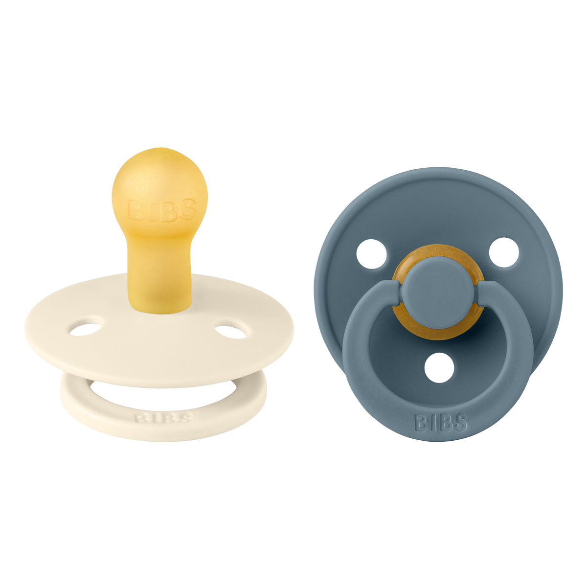 Size 1 BIBS Colour Pacifiers (2 Pack)