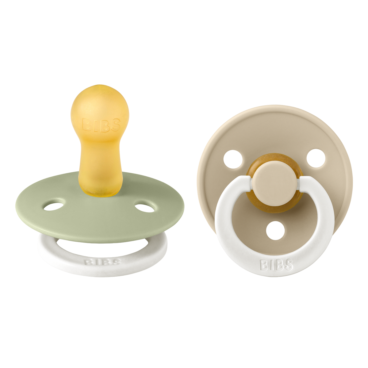 Size 1 BIBS Colour Pacifiers