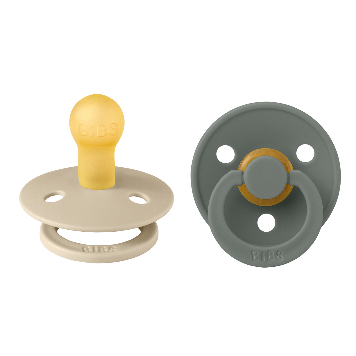 Size 2 BIBS Colour Pacifiers (2 Pack)