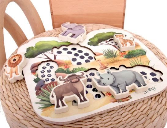 Grow Animal Puzzle (Safari Collection)