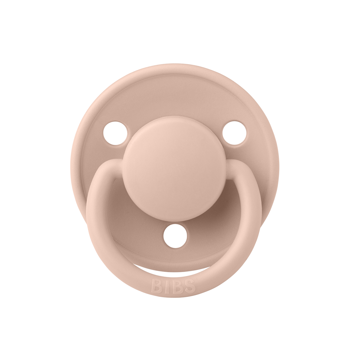 BIBS De Lux Silicone Pacifiers (1 Size Fits All)