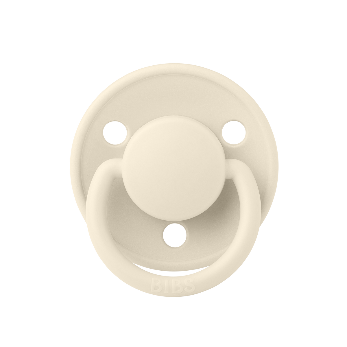 BIBS De Lux Silicone Pacifiers (1 Size Fits All)