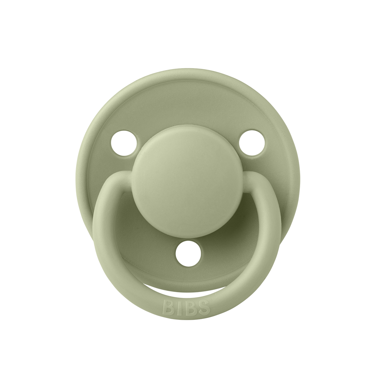 BIBS De Lux Silicone Pacifiers (1 Size Fits All)