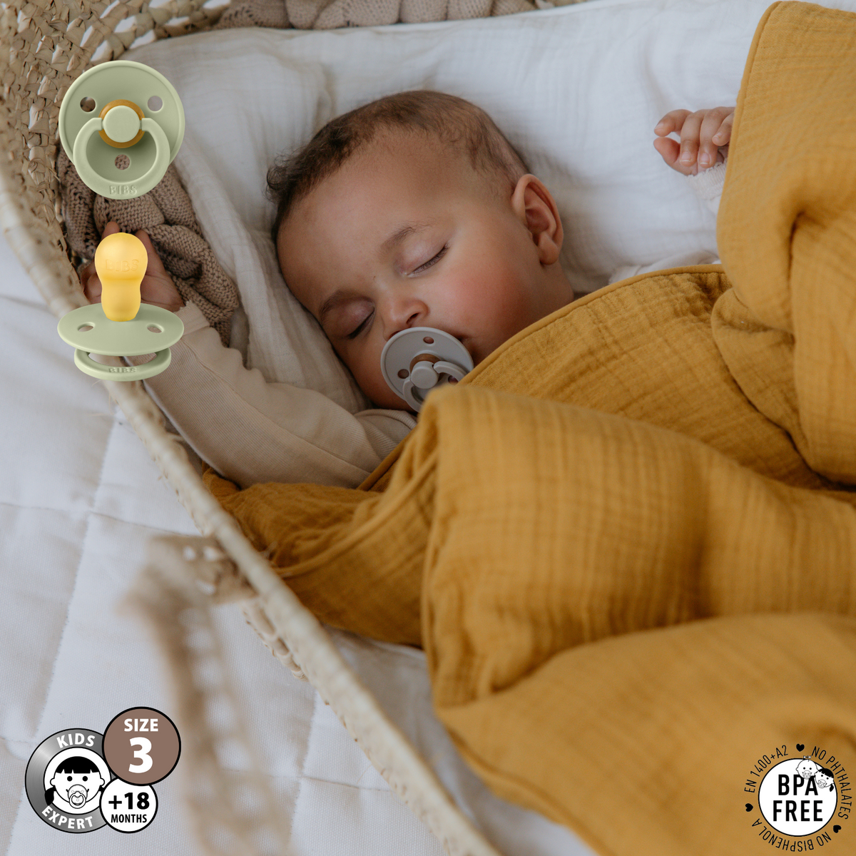 Size BIBS Colour Pacifiers – Tiger Lily Tots - Main Image