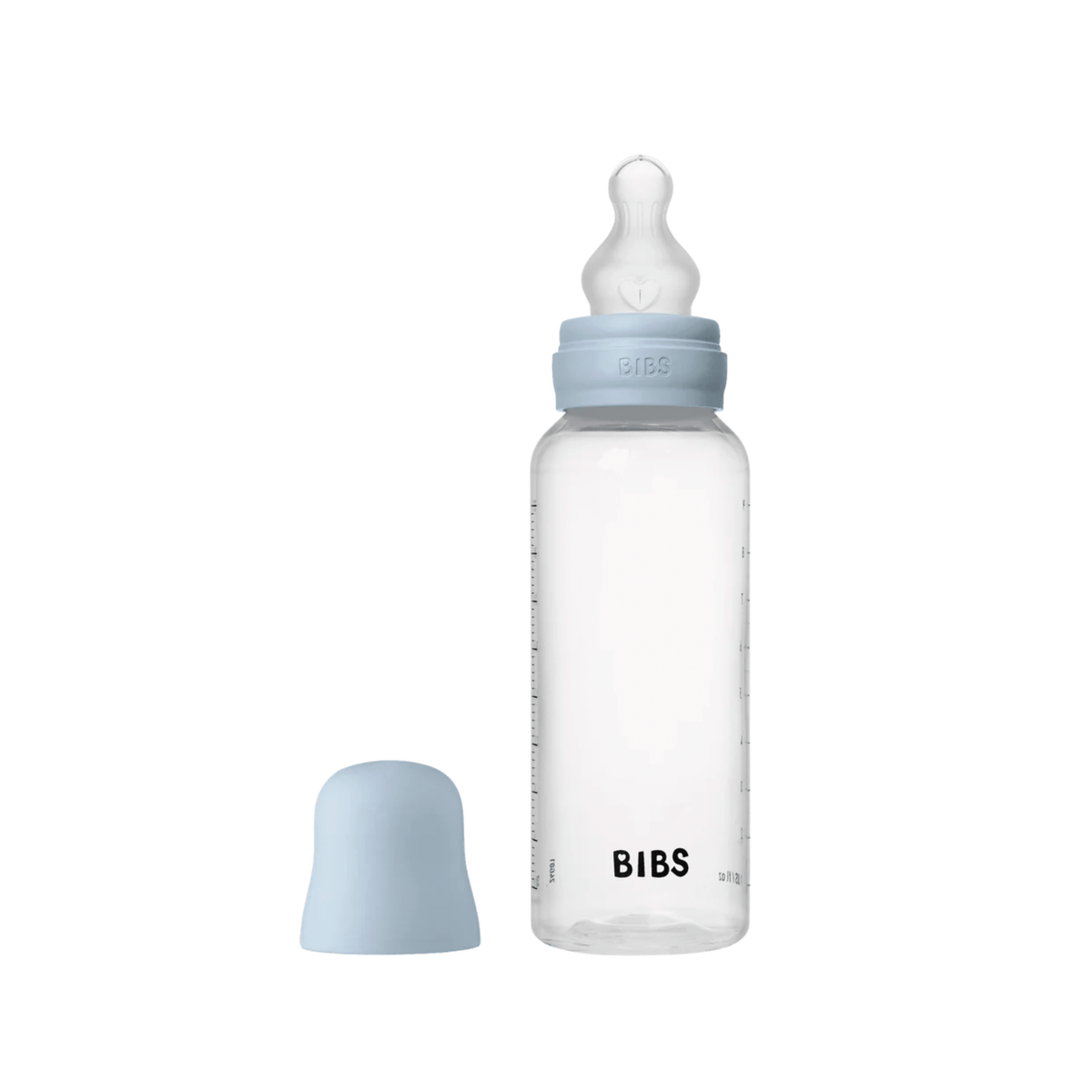 BIBS Plastic Baby Bottle - Silicone Nipple 270ml