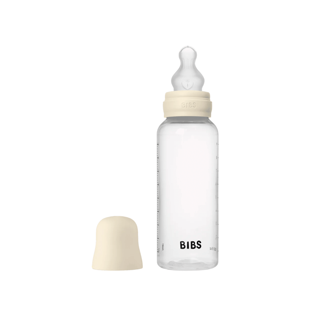 BIBS Plastic Baby Bottle - Silicone Nipple 270ml