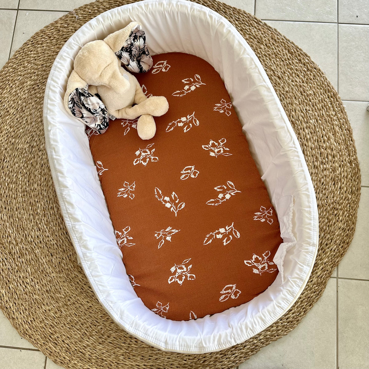 Tiger Lily Tots Carry Cot Mattress Cover - Main Image