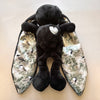 Cuddle Bunny (Black with Printed Ears)