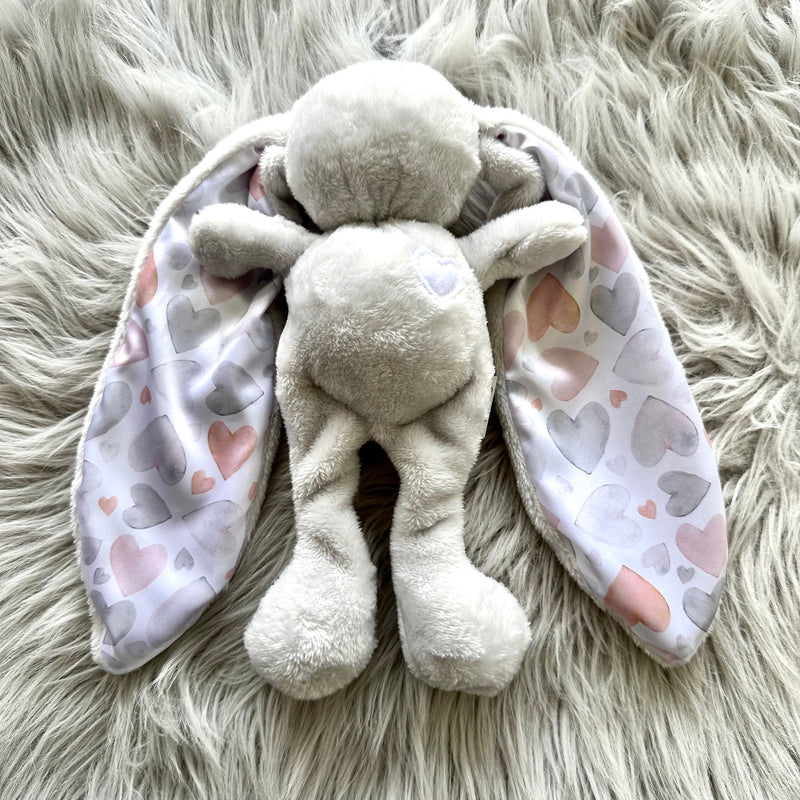 Cuddle Bunny (Grey with Printed Ears)