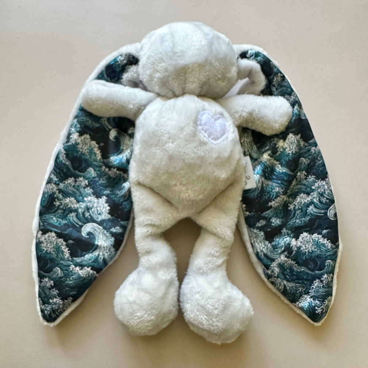Cuddle Bunny (Grey with Printed Ears)