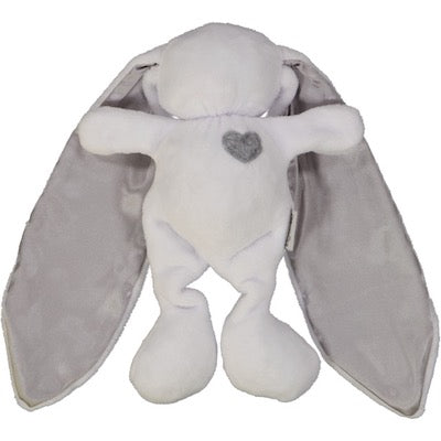 Cuddle Bunny (White with Plain Ears)