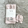 Custom Name Swaddle & Beanie Set