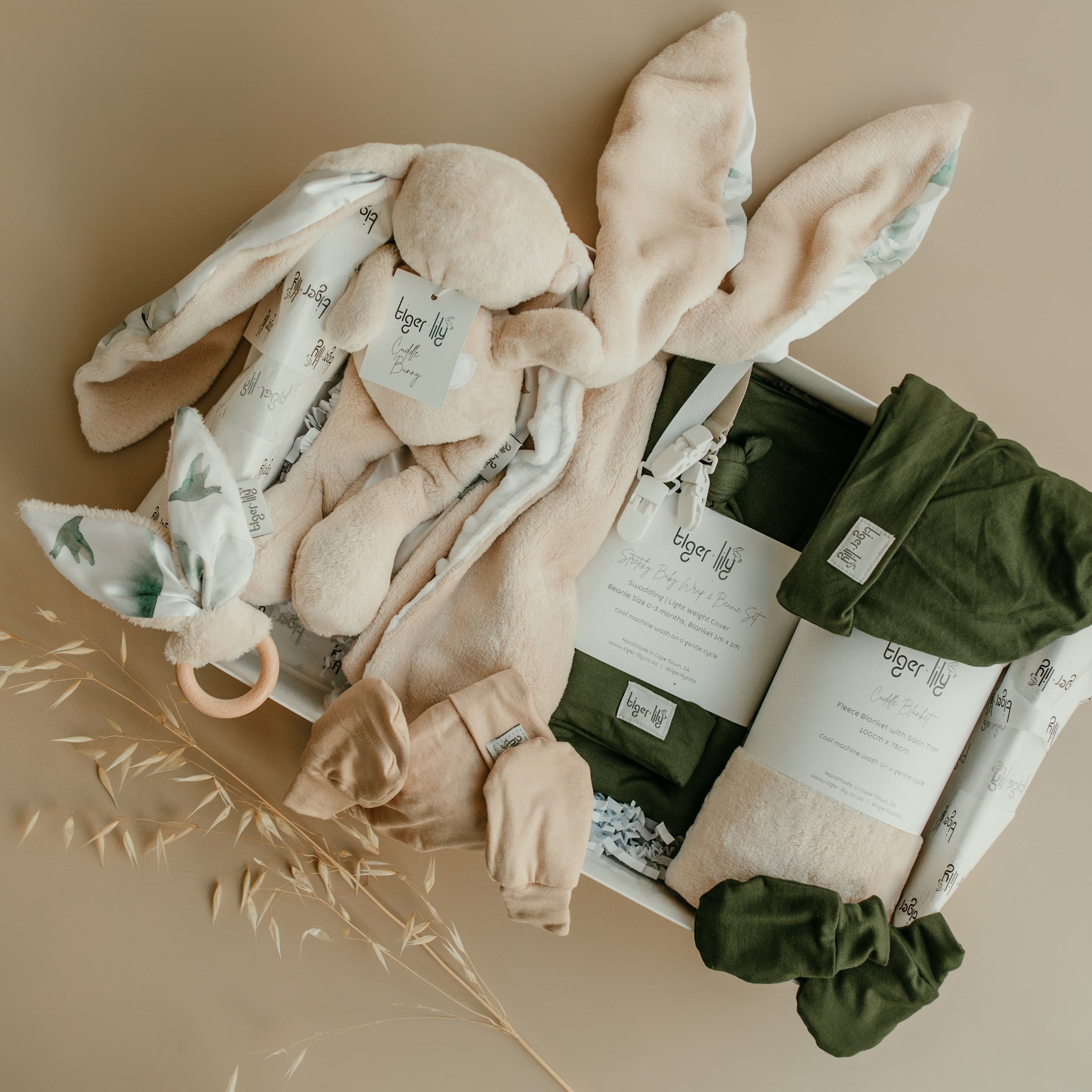 Tiger Lily De Luxe Gift Set - Ultimate Newborn Gift – Tiger Lily Tots