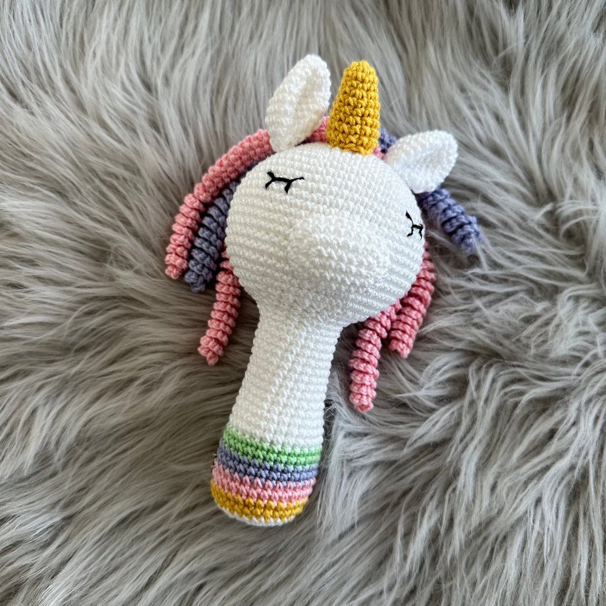 Crochet Character Rattle (Large)