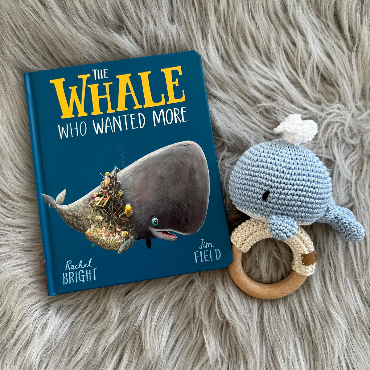 Crochet Character Rattle Ring
