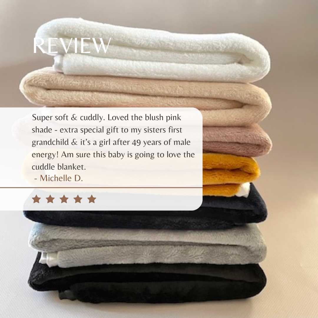 Tiger Lily Tots Fleece Cuddle Blanket