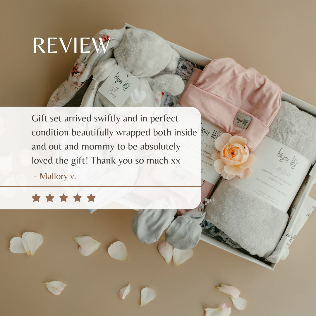 TIger Lily Tots Swaddle & Bunny Gift Set Tiger Lily Tots