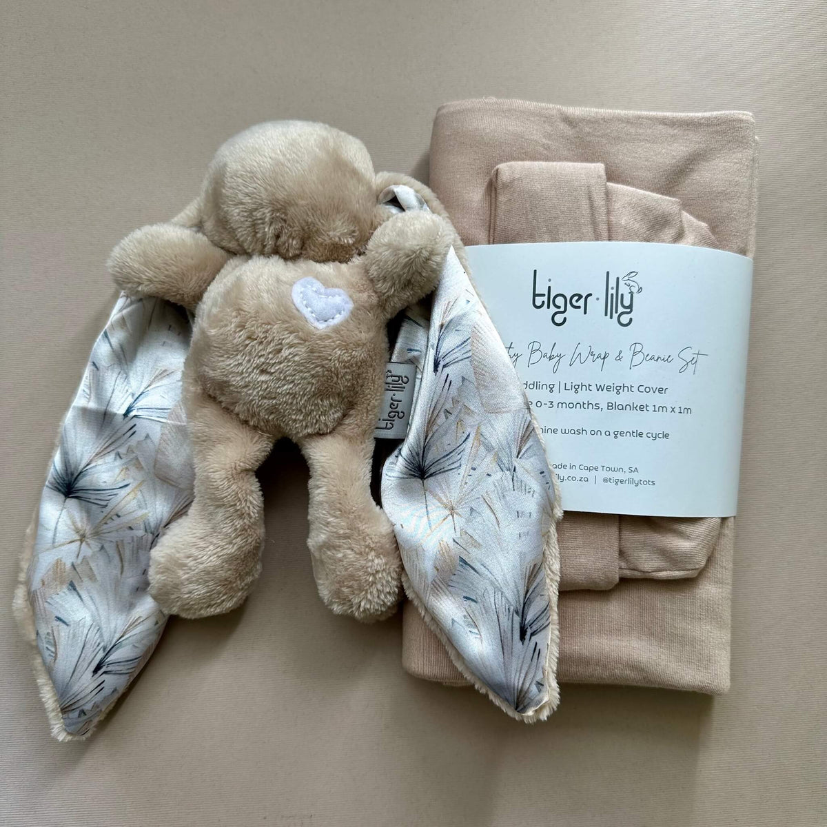 Gift Set - Mini Bunny & Swaddle Bundle