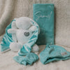 Custom Name Swaddle Set & Bunny Bundle