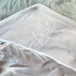 Custom Name Swaddle & Beanie Set (2 Week Lead Time)