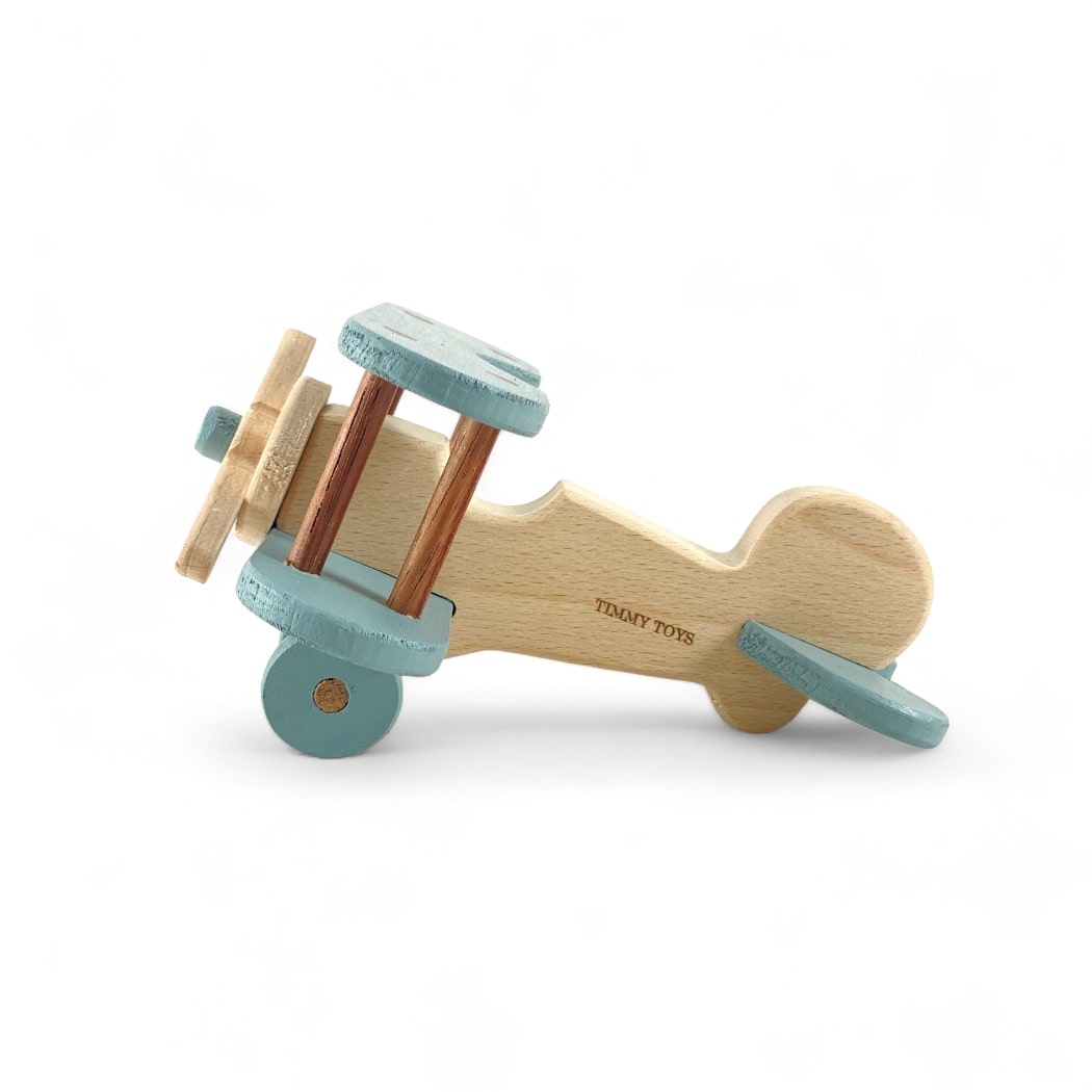 Tiger Lily Wooden Biplane Tiger Lily Tots