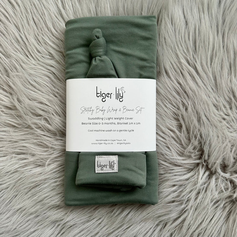 Tiger Lily Tots Winter Swaddle Set