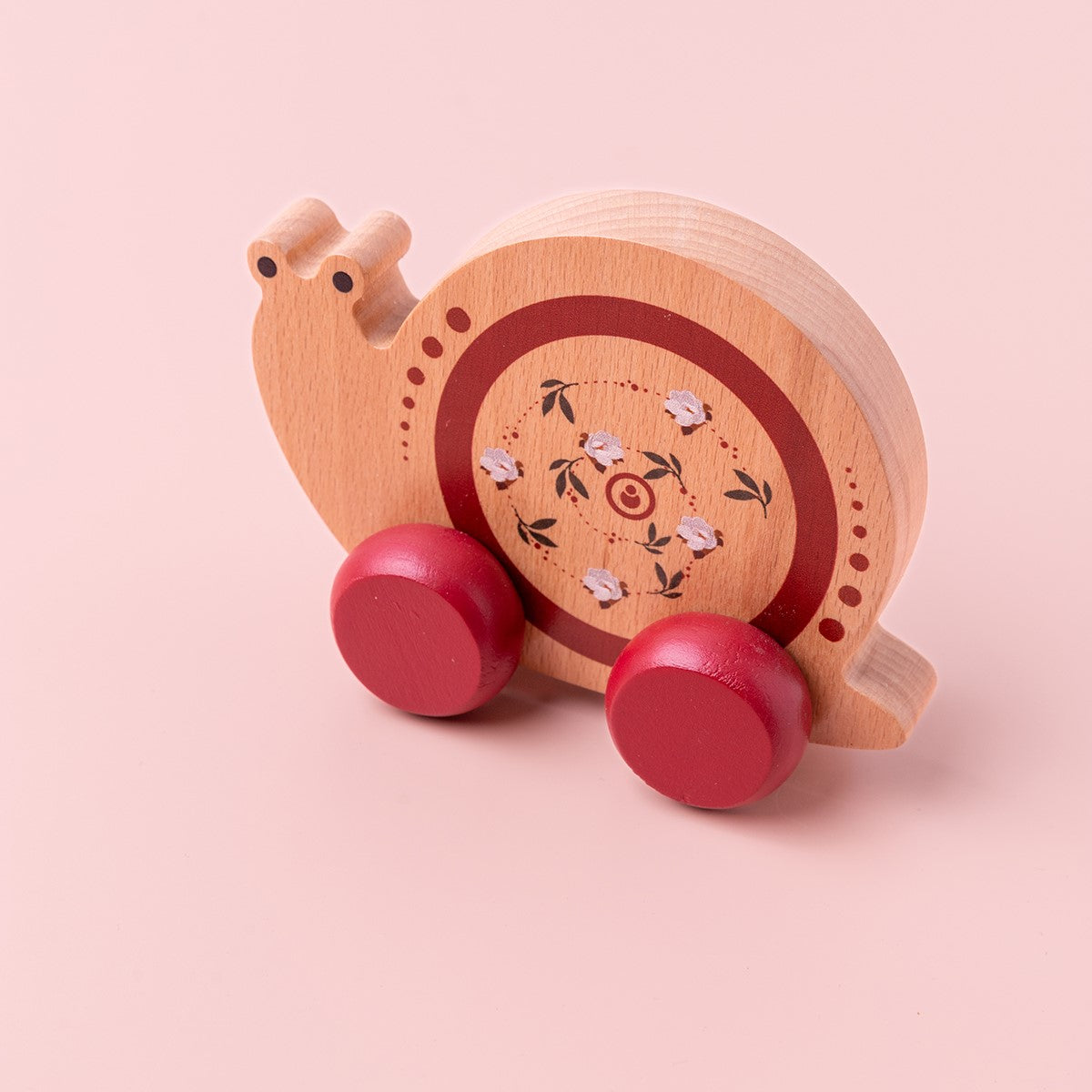 Wooden Push Toy - Snail (Babe Pure Collection)