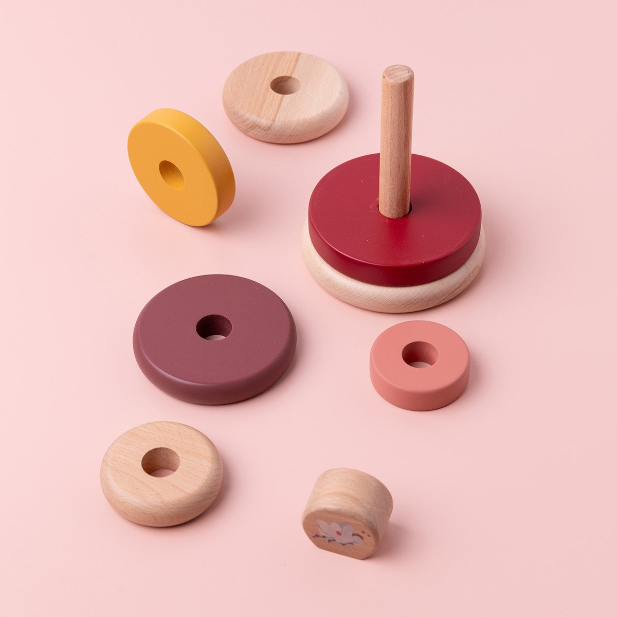 Wooden Ring Stacker