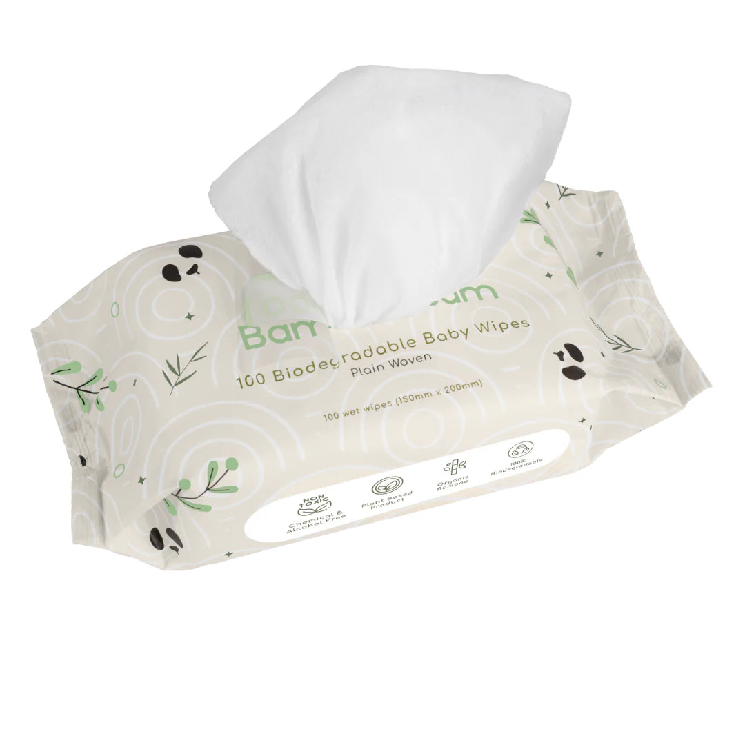 Bamboo Bum Biodegradable Wet Wipes
