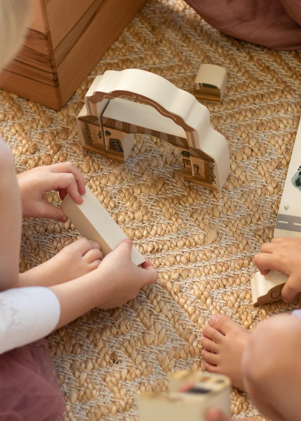 Wooden House Stacker