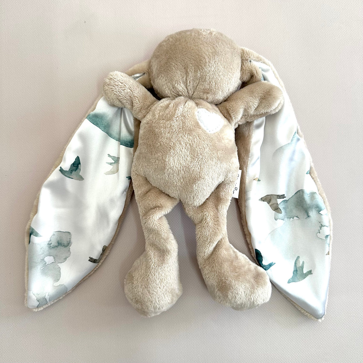 Cuddle Bunny (Oatmeal with Printed Ears)