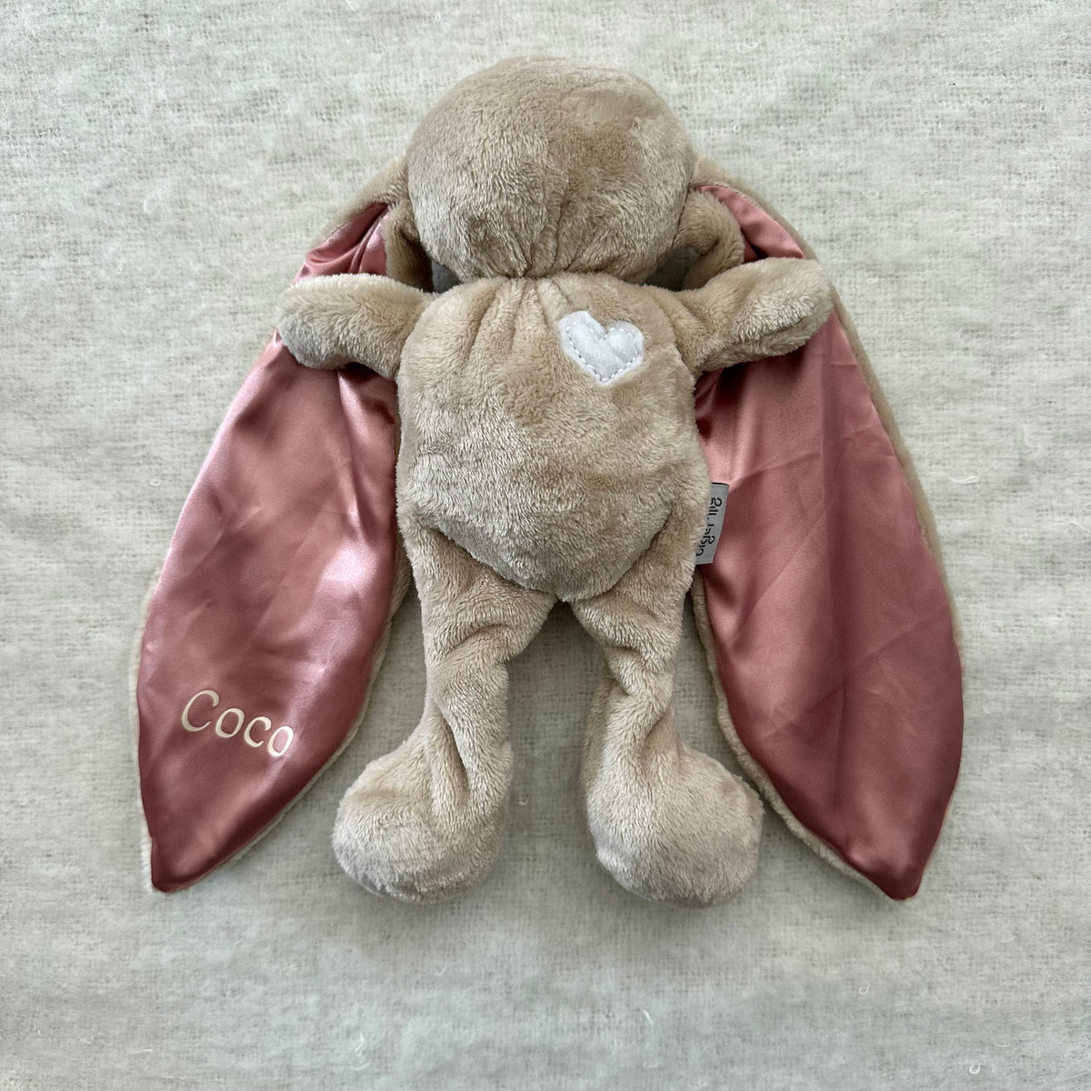 Cuddle Bunny Vinyl Name Customisation (1 Week Lead Time)