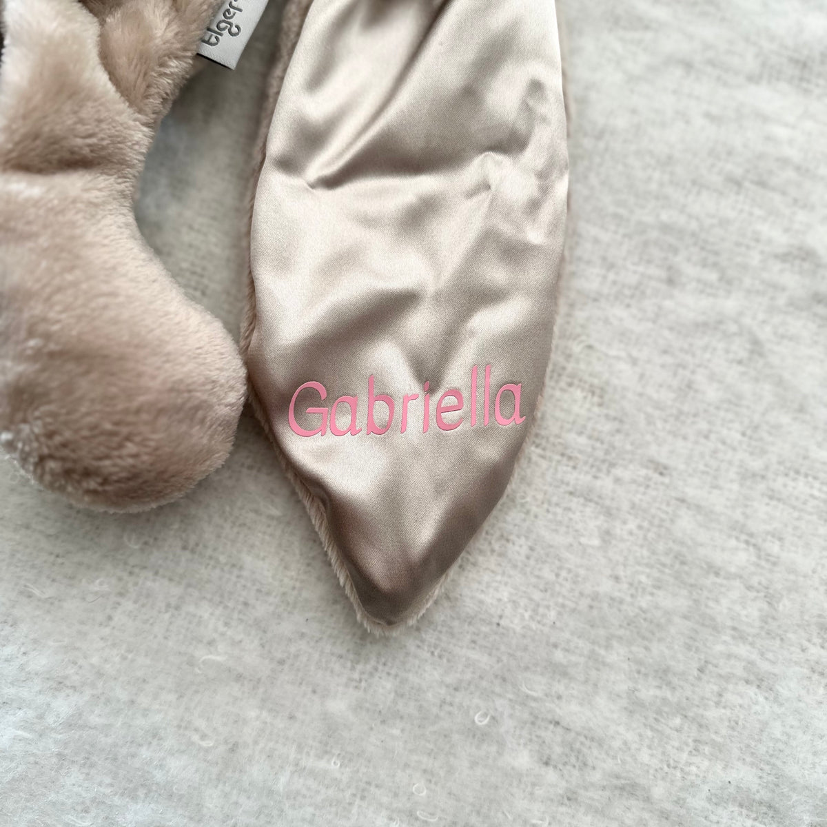 Cuddle Bunny Vinyl Name Customisation (1 Week Lead Time)