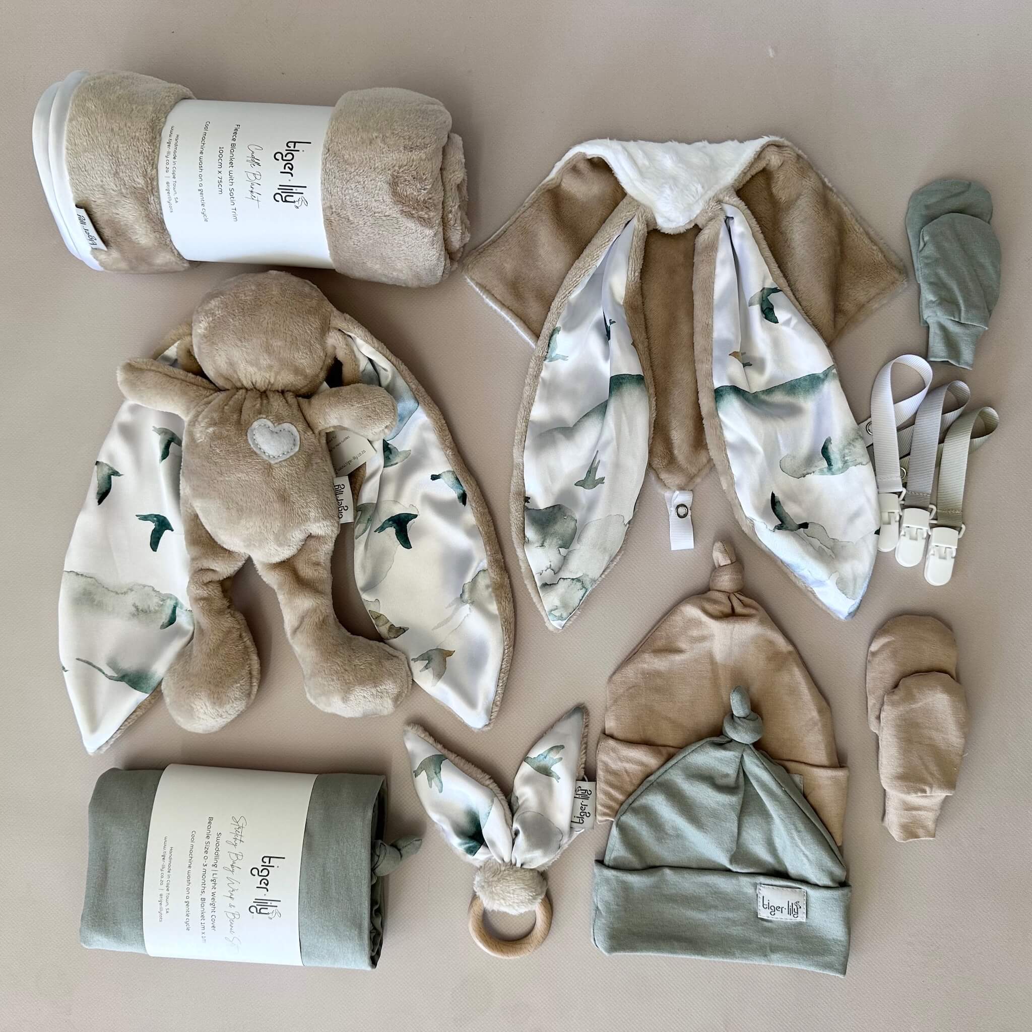 Tiger Lily De Luxe Gift Set - Ultimate Newborn Gift – Tiger Lily Tots