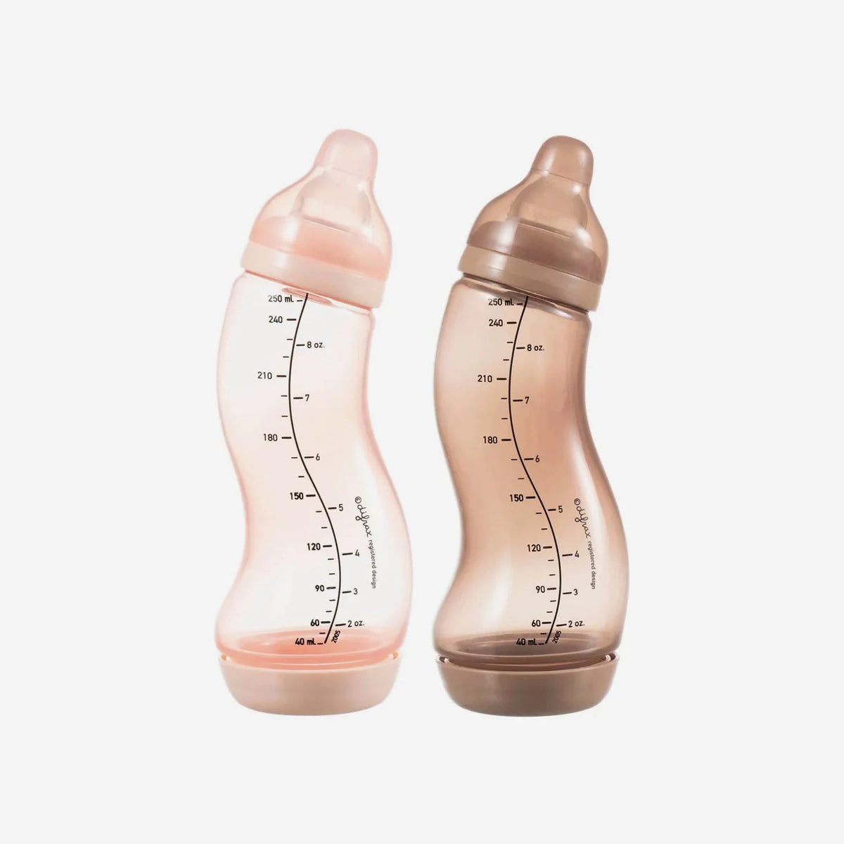 Difrax S-Bottle Natural 250ml Duo Pack