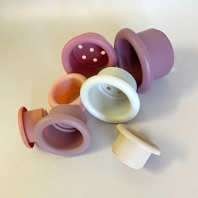 Silicone Stacking Cups